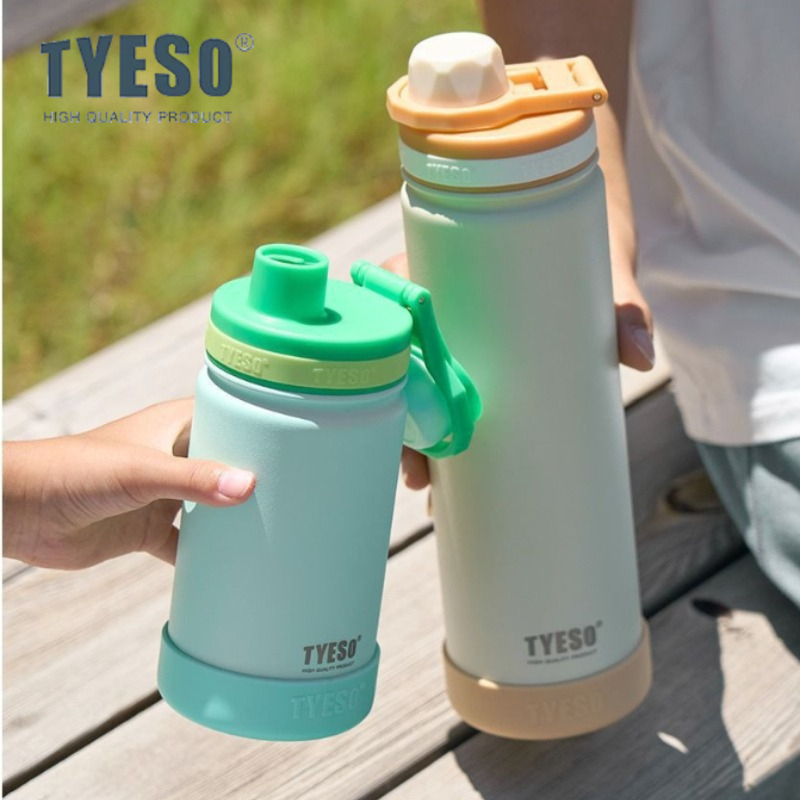 Sports Equipment 8 Year Old - TYESO 420/600/750ml Sport Thermos Bottle for