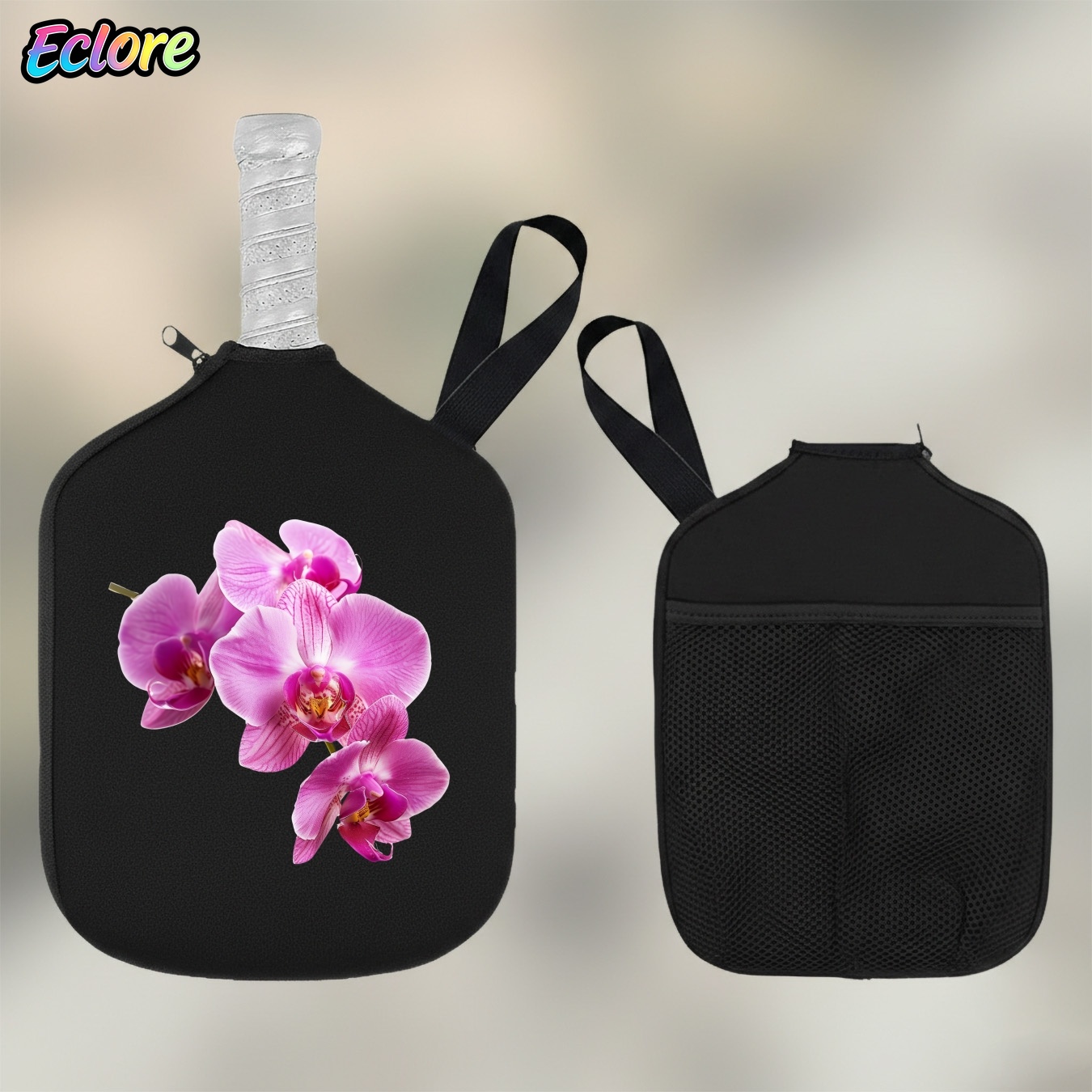 Sports Equipment Game - Pink Orchid Pickleball Paddle Bag -