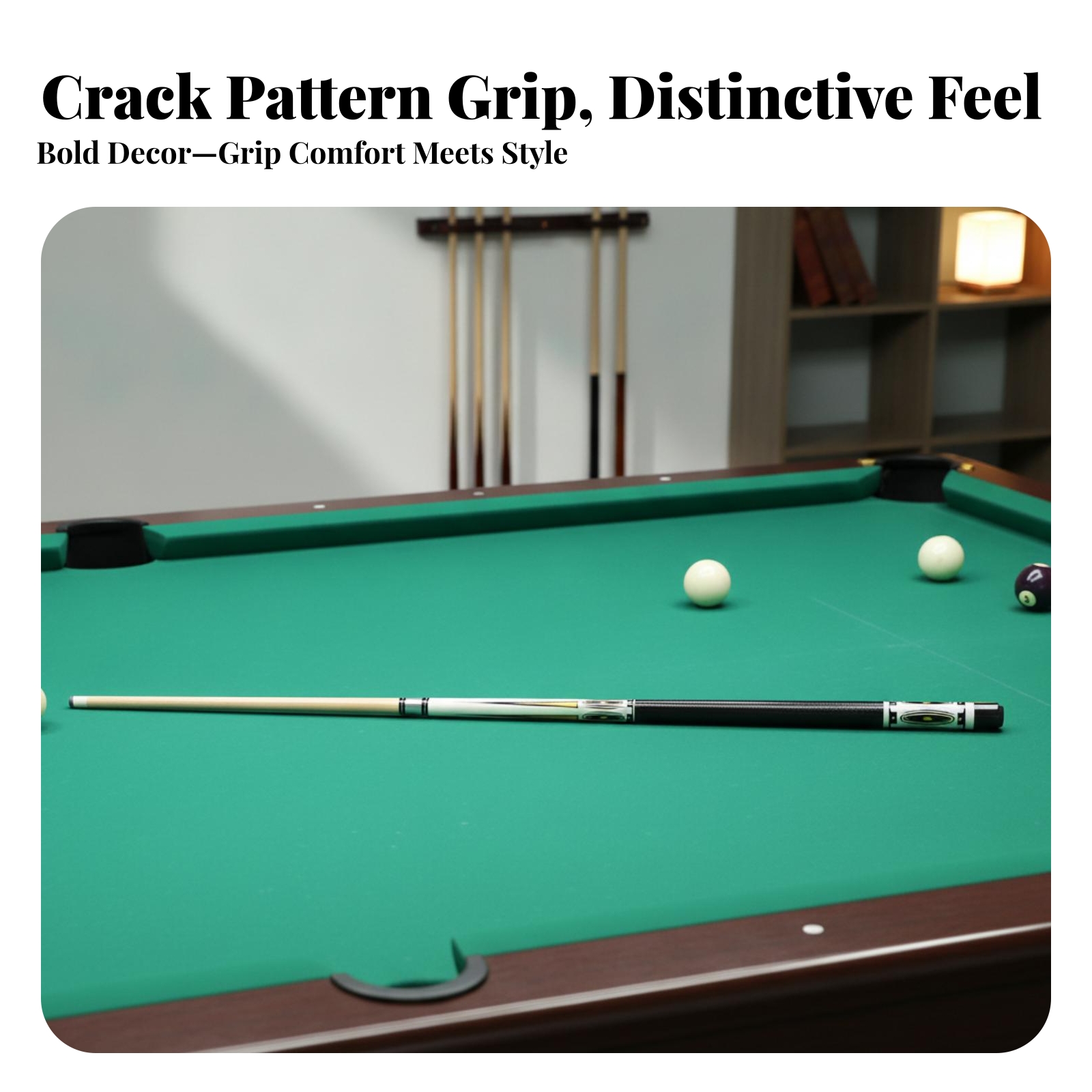 Sports Equipment Game - Two-Piece Pool Cue 12.5 Mm Tip