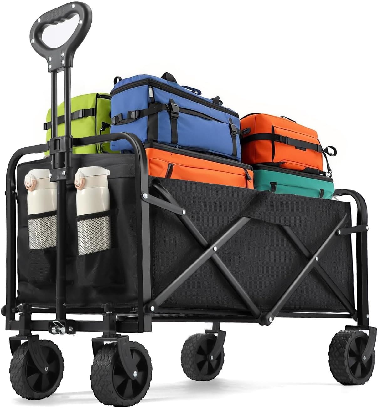 Sports Equipment Shop - Camping Wagon All-Terrain Heavy-Duty Folding Hand