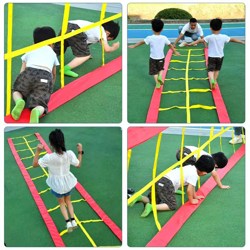 Sports Equipment Kids - Kids Multifunctional Drilling Jumping Grid Crawling