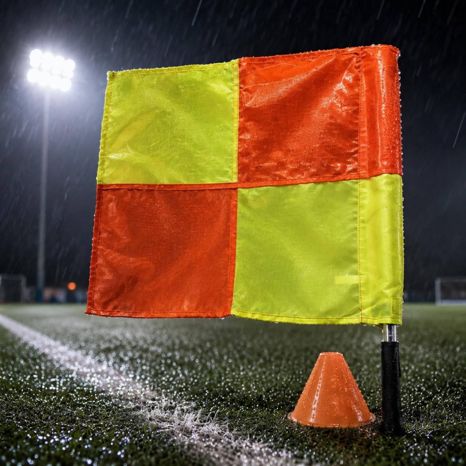 Sports Equipment Kit - 2 Pieces Football Linesman Flag Kit