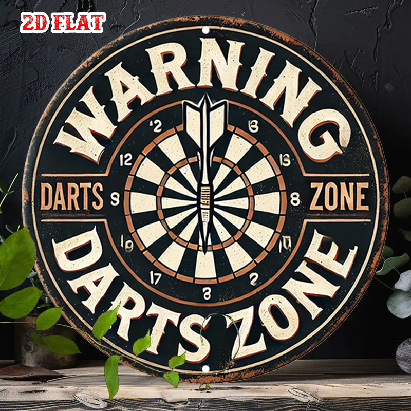Sports Equipment Game - 2D Flat 1pc Game Room Round