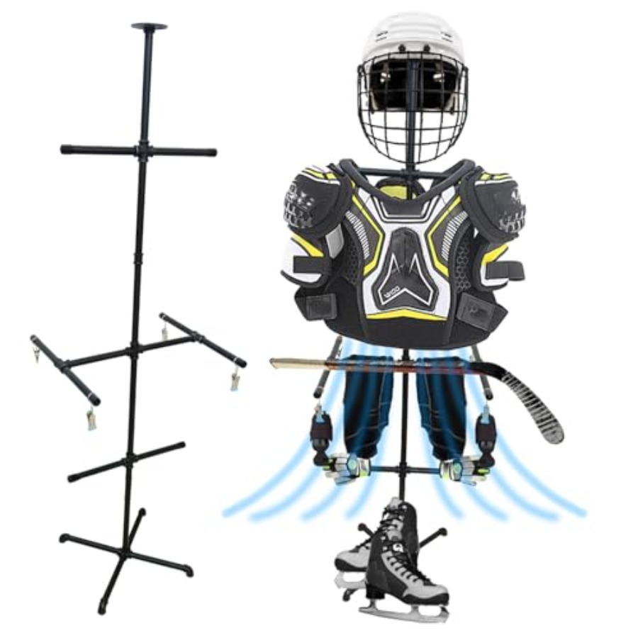 Sports Equipment Drying Rack - Hockey Equipment Drying Rack, Heavy Duty