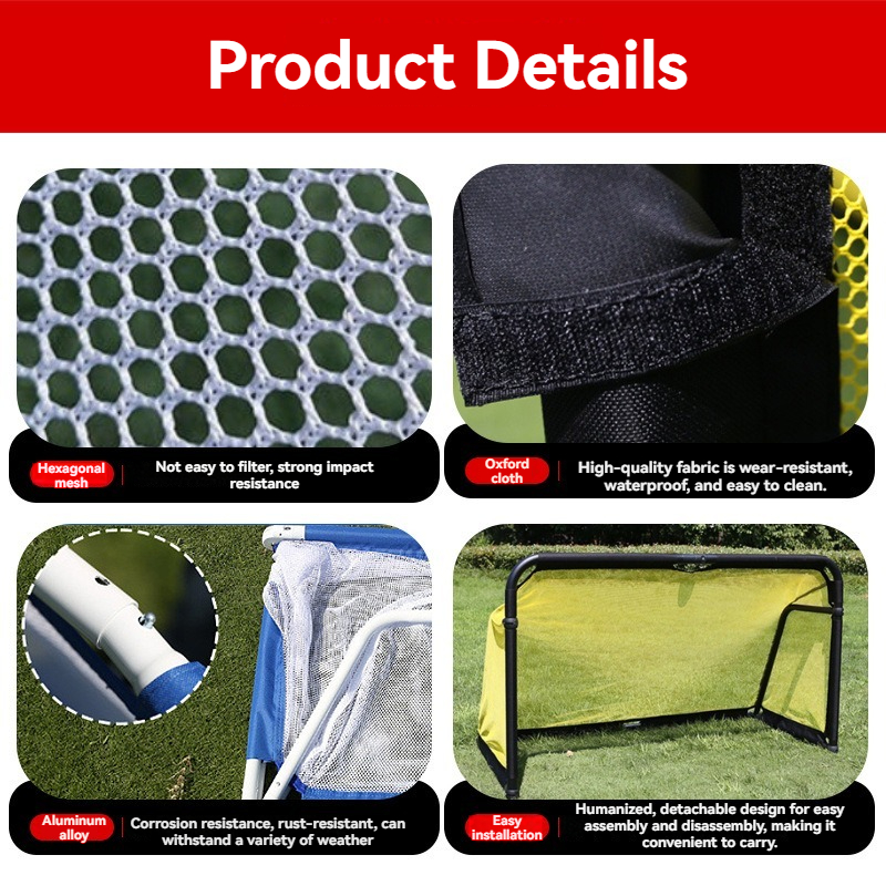 Foldable Aluminum Soccer Goal  - Sports Equipment Kids review and price