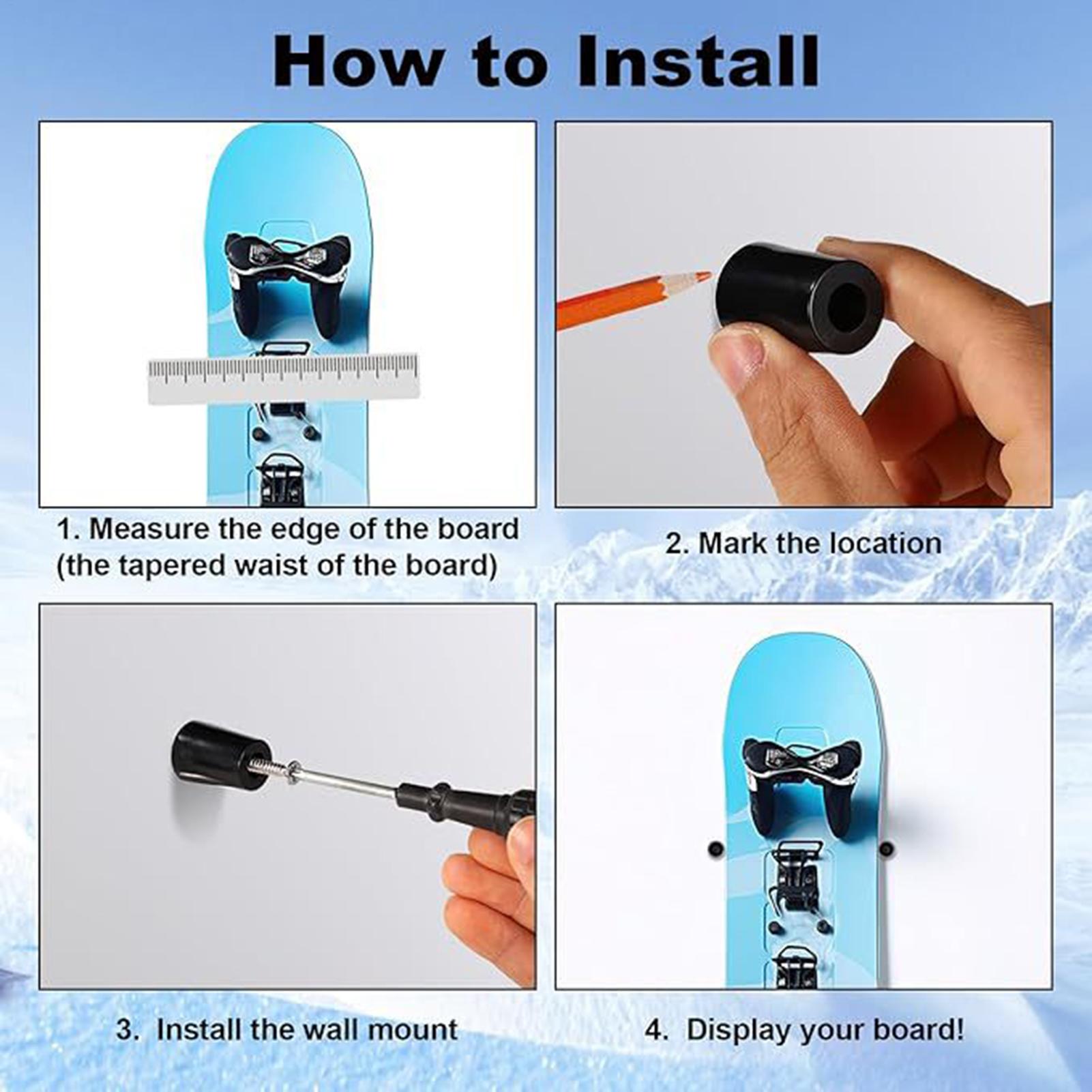 Ski Wall Mount Vertical Snowbo - Sports Equipment Shop review and price