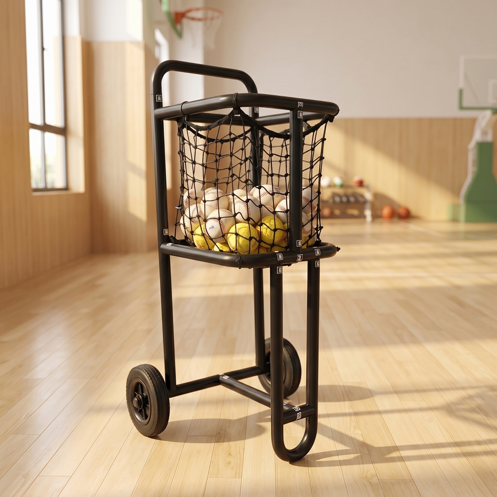 Baseball Cart with Liner Versa - Sports Equipment Organizer review and price