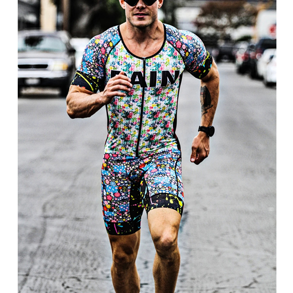 Triathlon Aero Racing Suit Men - Sports Equipment Kit review and price
