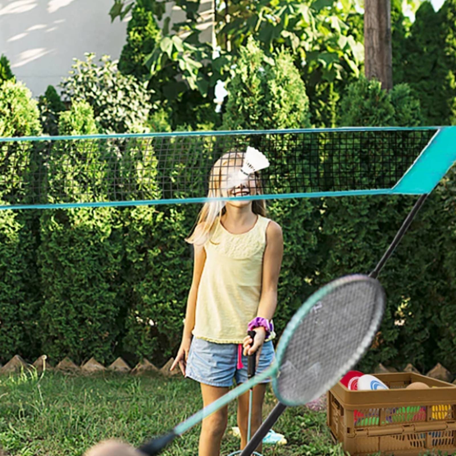 Badminton Net Frame Kit Compac - Sports Equipment Kit review and price