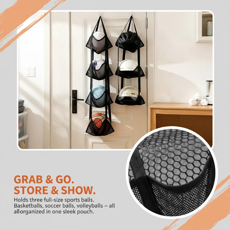 Wall Mounted Basketball Storag - Sports Equipment Organizer review and price