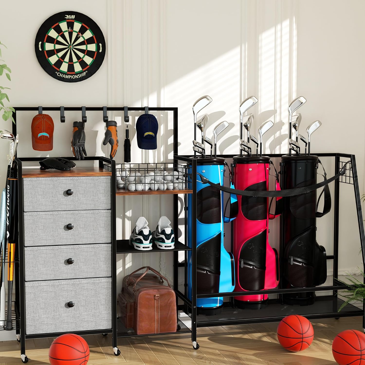 Extra Large Golf Bag Storage R - Sports Equipment Bag With Wheels review and price