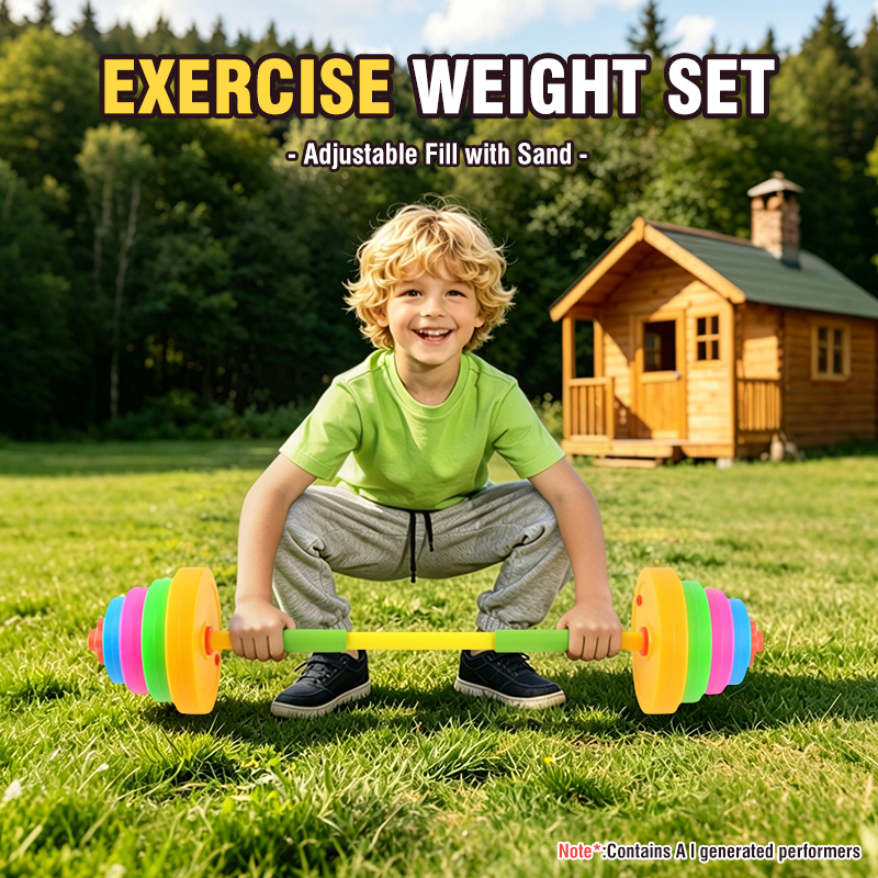 Kids Adjustable Dumbbell Barbe - Sports Equipment 8 Year Old review and price