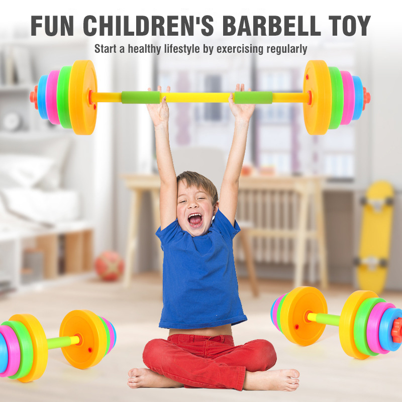 Kids Adjustable Dumbbell Barbe - Sports Equipment 8 Year Old review and price