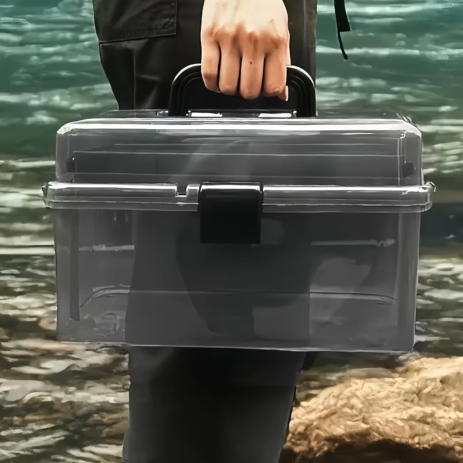 Durable PE Fishing Gear Box |  - Sports Equipment Organizer review and price