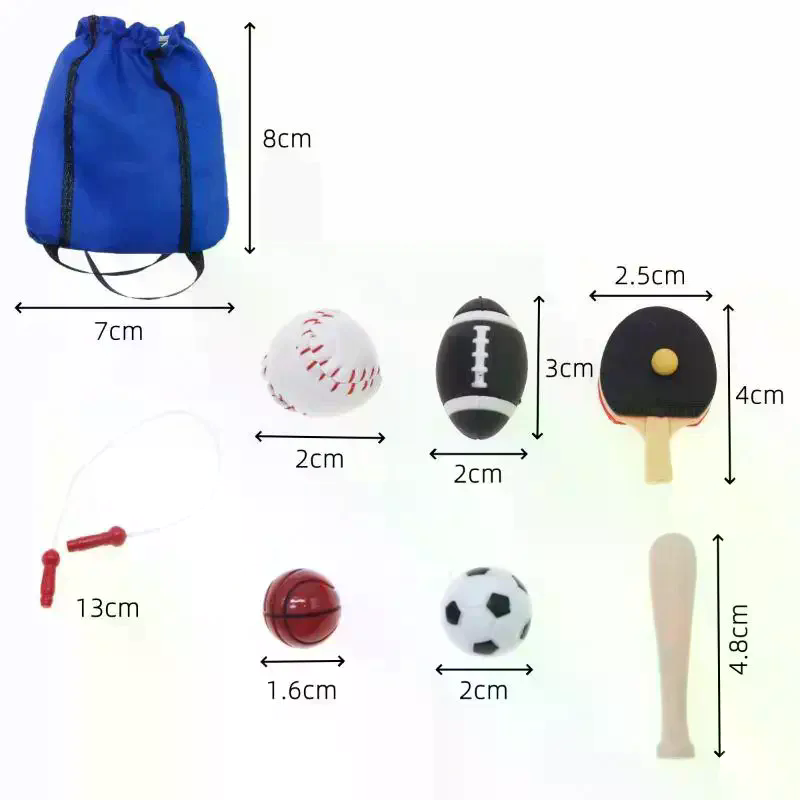 1/12 Dollhouse Simulation Mini - Sports Equipment Kit review and price