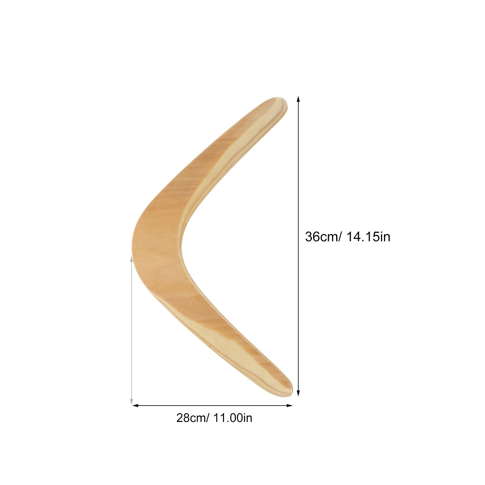 1Pcs Boomerang Wooden Outdoor  - Sports Equipment Kids review and price