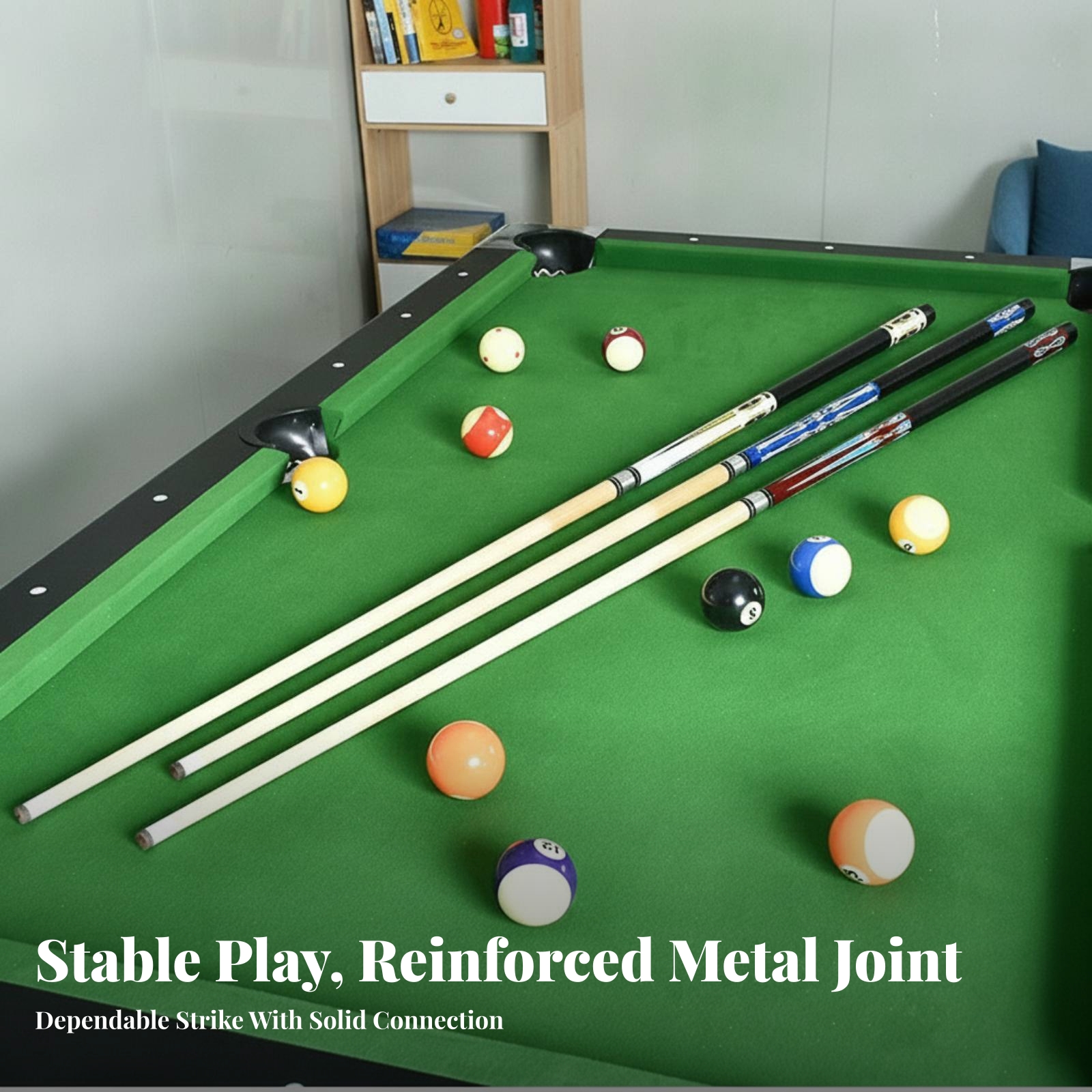 Two-Piece Pool Cue 12.5 Mm Tip - Sports Equipment Game review and price