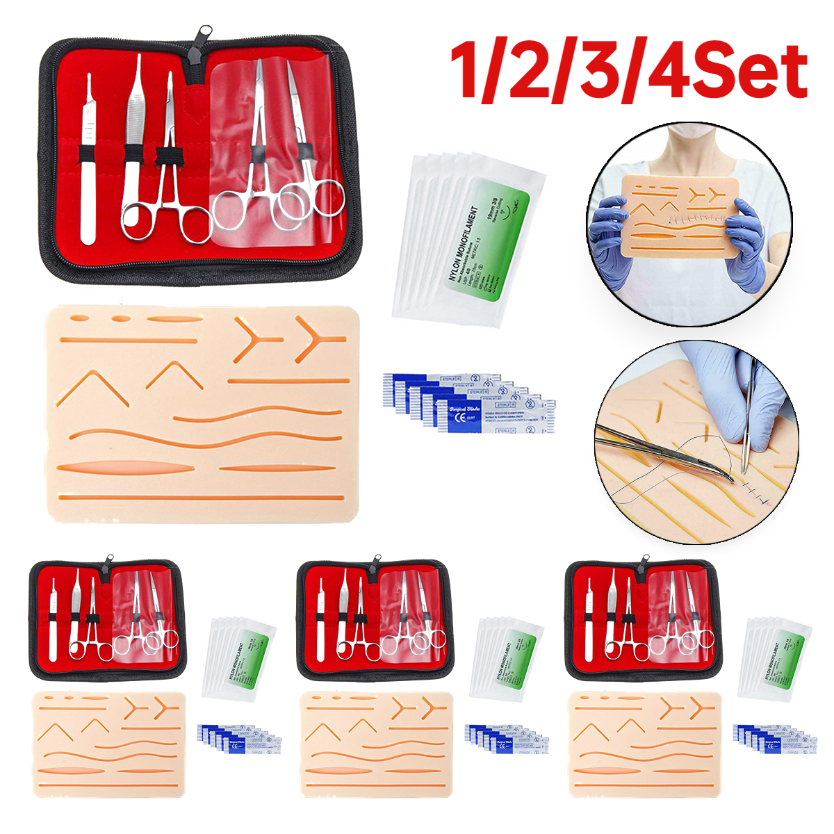 4/3/2/1Set Medical Students Su - Sports Equipment Kit review and price