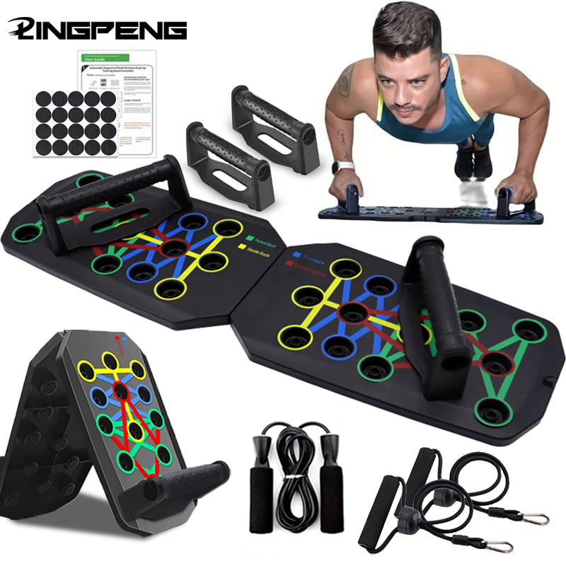 Portable Multifunctional Push- - Sports Equipment Kit review and price