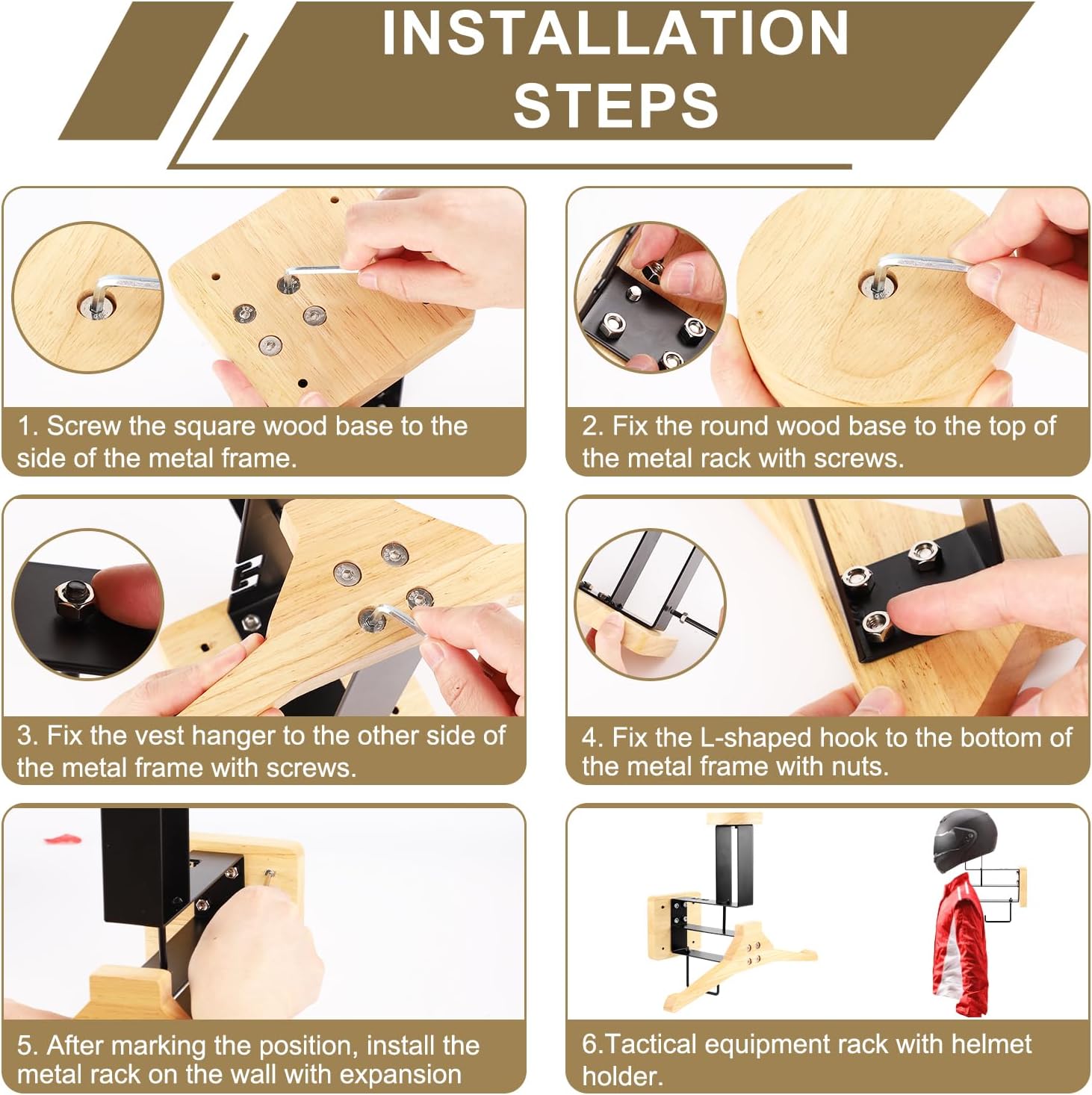 ​Motorcycle Helmet Holder Wall - Sports Equipment Organizer review and price