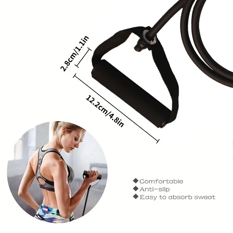 Resistance Bands With Handles, - Sports Equipment Game review and price