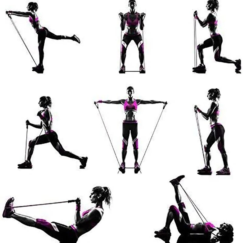 Resistance Bands With Handles, - Sports Equipment Game review and price