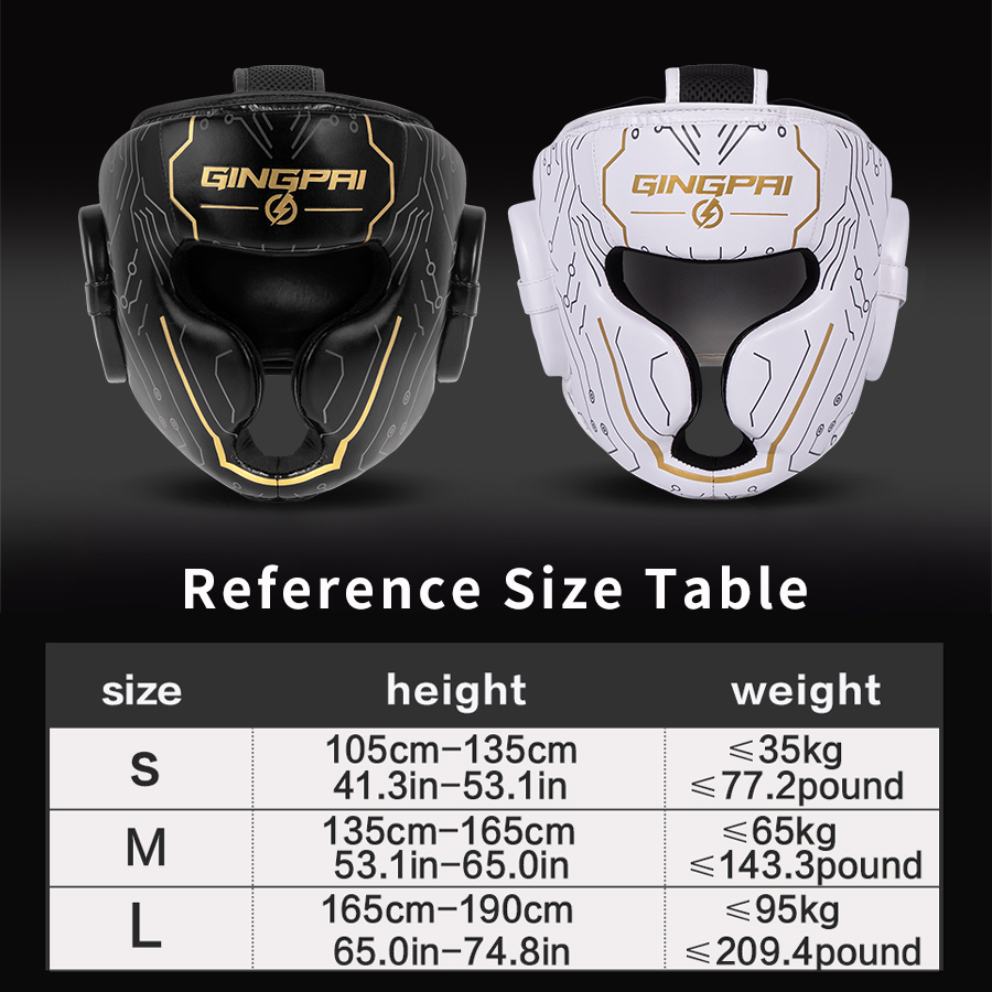 Full-covered Pu Boxing Helmet  - Sports Equipment Kids review and price