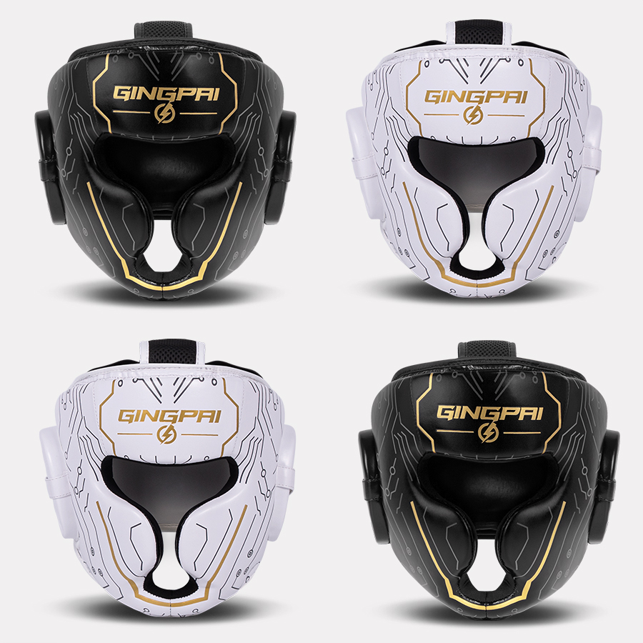 Full-covered Pu Boxing Helmet  - Sports Equipment Kids review and price
