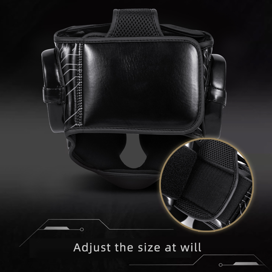 Full-covered Pu Boxing Helmet  - Sports Equipment Kids review and price