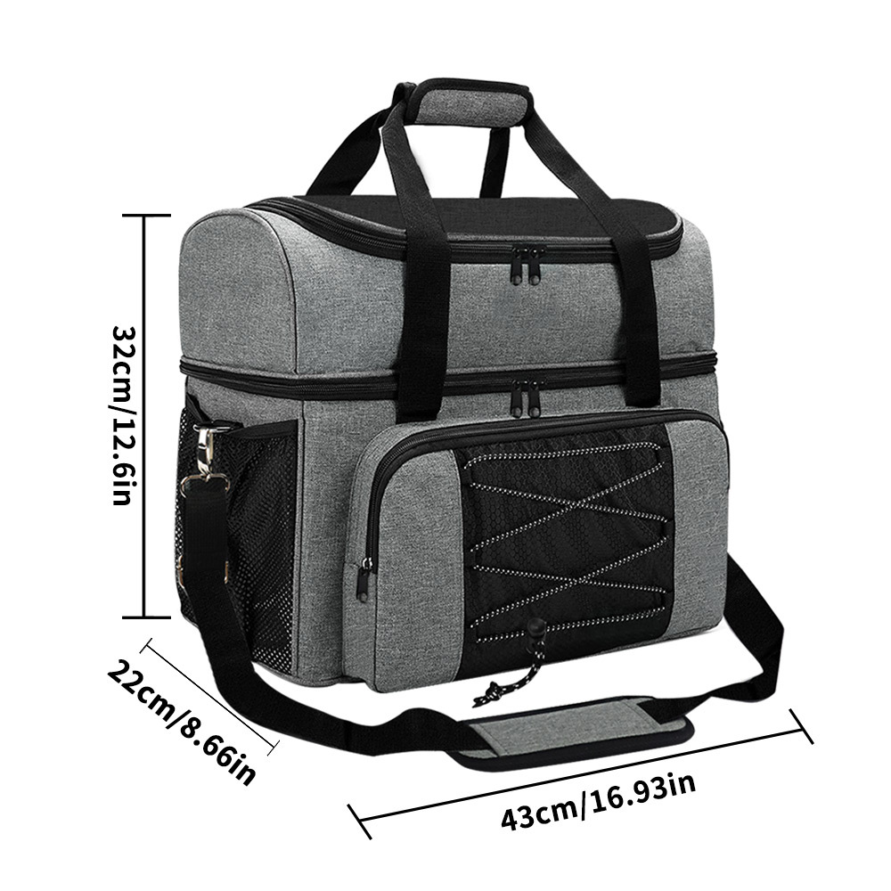 Custom Logo Nylon Bowling Bag  - Sports Equipment Bag With Wheels review and price