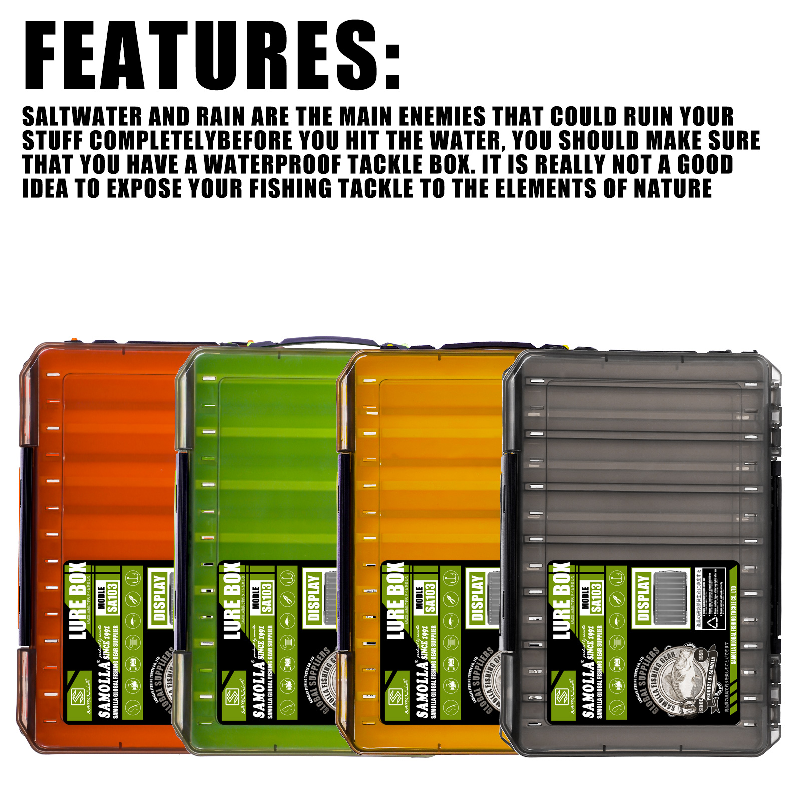 Double Sided Lure Baits Box Fi - Sports Equipment Organizer review and price