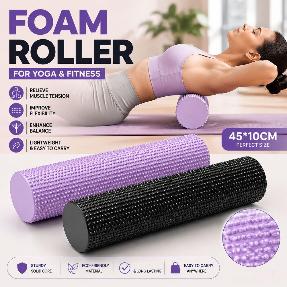 Yoga Foam Roller EVA High Dens - Sports Equipment Game review and price