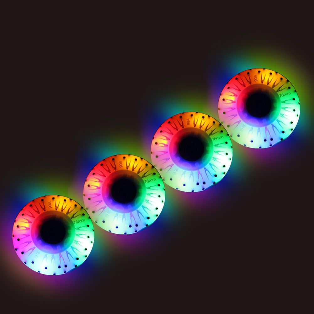 1pcs Colorful Light Roller Ska - Roller Skate Inline review and price