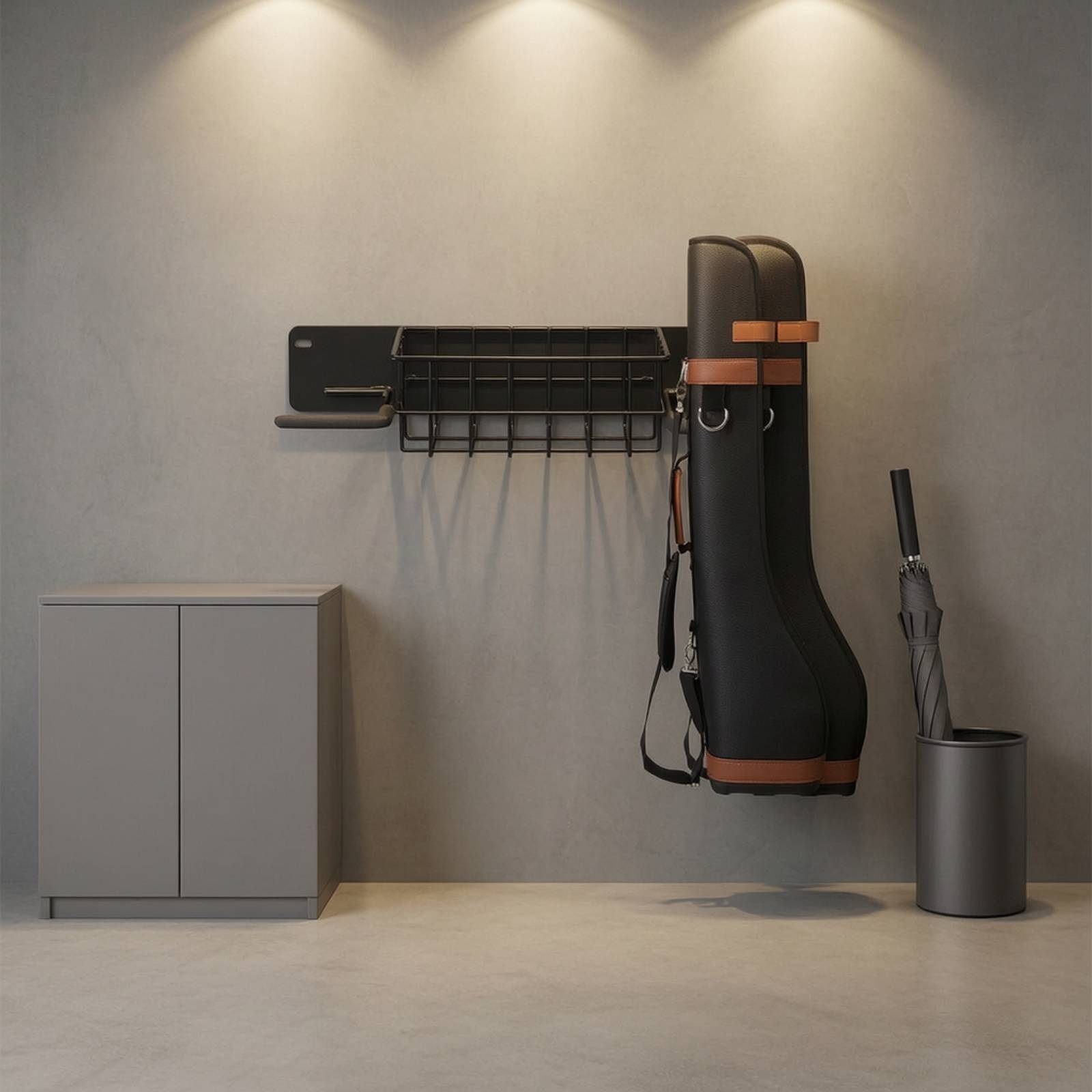 Golf Storage Rack Wall-Mounted - Sports Equipment Organizer review and price