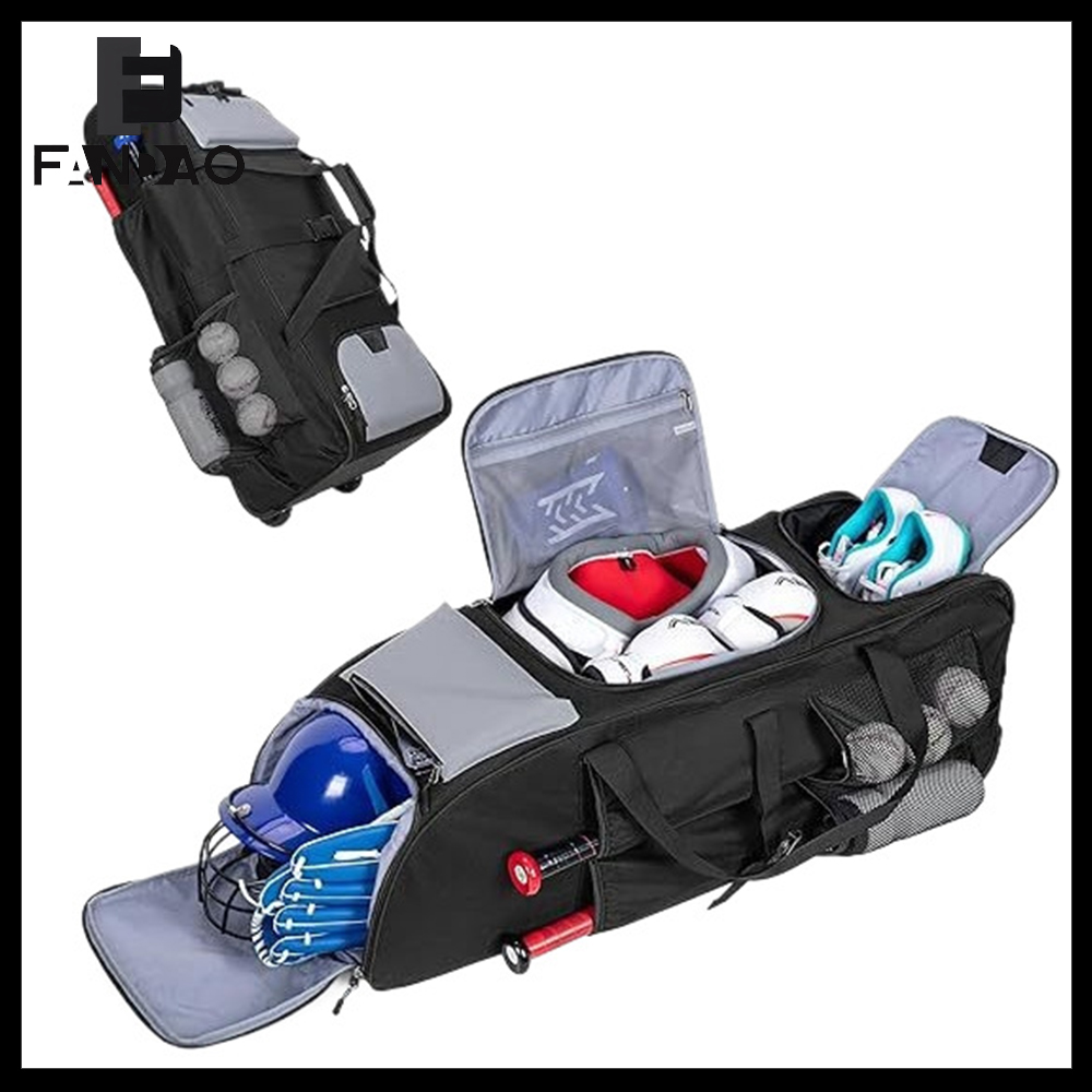 Tactical Baseball Bag Large Ca - Sports Equipment Bag With Wheels review and price