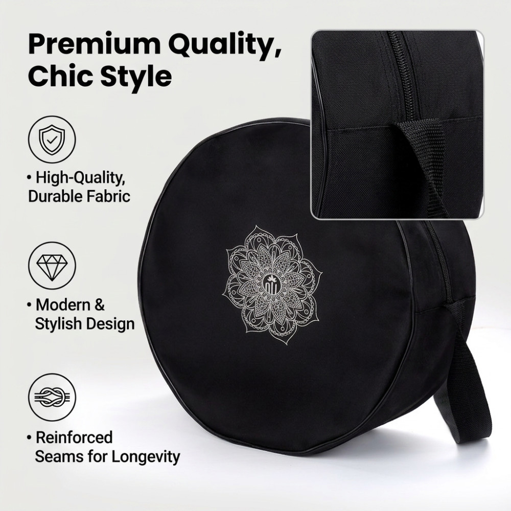 Yoga Wheel Bag Nylon Black Man - Sports Equipment Bag With Wheels review and price